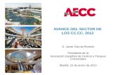 Aecc   presentación balance de los centros comerciales 2012