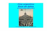 CINE EN ARGENTINA-IberInfo (Buenos Aires)