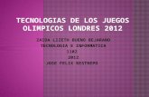 Tecnologias de los juegos olimpicos londres 2012