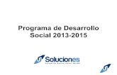 Programas y Servicios de Desarrollo Social en la Delegación Benito Juárez