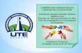 Ute-Beybell Andrade Cardozo- Dr. Gonzalo Remache-Plan de investigación en la modalidad de proyectos.