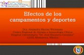 Efectos de los campamentos y deportes sobre el asma - Dra. Alejandra Macías Weinmann