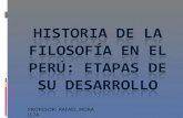 Historia De La FilosofíA En El Perú