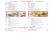 Carta Gastronomía Mediterránea