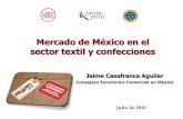 Oportunidades comerciales del sector confecciones en mexico