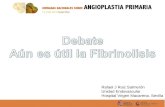Aún es útil la fibrinolisis. rafael ruiz salmeron jueves 18.45h