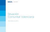 Presentación Situación Comunitat Valenciana 1er semestre 2013