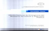 Informe informe finaln° 219-2012 -oficina nacional de emergencias
