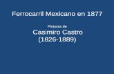 Pinturas del Ferrocarril Mexicano 1877