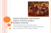 Módulo II del diplomado en getión educativa   el diagnóstico pedagógico