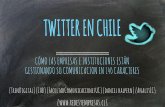 Ranking twitter en chile