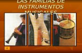 FAMILIAS DE INSTRUMENTOS MUSICALES