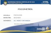 UTPL-PSICOMETRÍA-II-BIMESTRE-(OCTUBRE 2011-FEBRERO 2012)