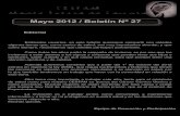 Boletín mtc mayo 2012