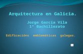 A Arquitectura en Galicia