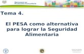 Tema 1.4 El PESA como alternativa para la SA