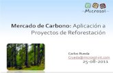 Proyectos Forestales + Carbono 2012 (CIP-Colegio de Ingenieros) Ing. Carlos Rueda