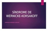 SX DE WERNICKE-KORSAKOFF...