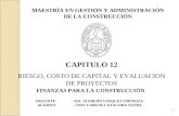 12 Capitulo 12   Riesgo, Costo De Capital Y Eva De Proy Version 1