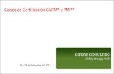 Hoy 21 de Setiembre del 2013, es la quinta vez que llevamos profesionales a los examenes de certificacion del PMI, para lograr sus CAPMs y PMPs.