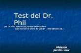 Test Del Dr Phil
