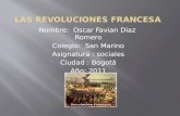 Las revoluciones francesas de oscar