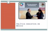 Politica educativa en_mexico