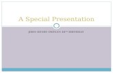 A special presentation (john osena)