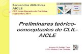 Curso Secuencias didácticas AICLE 14 15