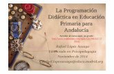 La Programación Didáctica en Educación Primaria para Andalucía