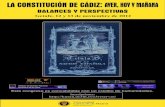 Congreso Internacional La Constitución de Cádiz, ayer, hoy y mañana. Balances y perspectivas