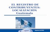 El Registro de Contribuyentes: Localización / SAT