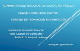 Oferta Educativa 2014 IFD San José