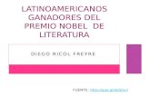 Latinoamericanos ganadores del Premio Nobel de Literatura