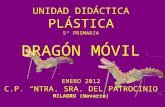Unidad didáctica plástica 5º  dragón móvil.