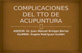 Complicaciones del tto de acupuntura