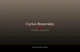 Carlos Benavidez: escultor argentino (por: carlitosrangel)