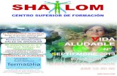 "VIDA SALUDABLE" Nº 6 - Septiembre 2013 - Centro Naturopatía SHALOM