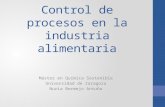 Control de procesos en la industria alimentaria