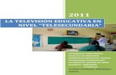 Televisión educativa en telesecundaria
