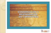 Conservación y restauración en carpinteri aceci