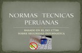 Normas tecnicas peruanas