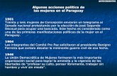 Mujer y género en el Paraguay