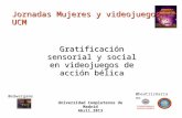 Gratificación Sensorial y social en videojuegos de acción bélica. Video: