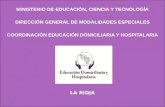 Coordinación de Educación Domiciliaria y Hospitalaria en La Rioja