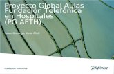 Proyecto global Aulas Telefónica en hospitales