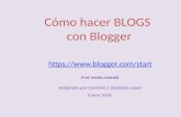 Construccion Blog En Blogger