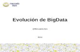 Evolucion de big data @ mercadolibre.com