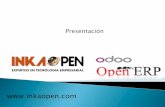 Odoo OpenERP presentación del mejor ERP de clase mundial hecho en software libre