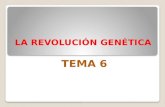 Tema 6: LA REVOLUCIÓN GENÉTICA